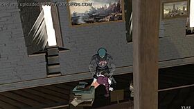 Petras From Fire Emblem Gets Anal Fucked In Game Cosplay