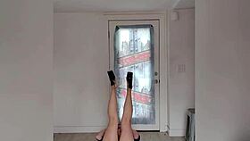 curvy milf teases with vegas striptease