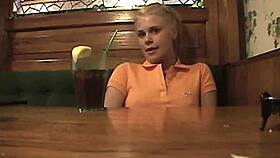 Wow, check out little 18+ Summer with braces rubbing herself in public!