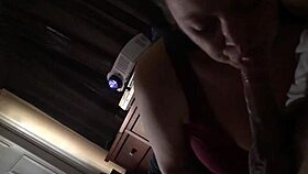 Blowjob From Side Piece Latina With Passionate Techniques