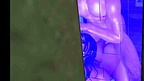 neighbor filmed us in the shower on camera