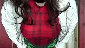 Haters, before you judge, all clothes should be unisex! This homemade bisexual crossdressing session shows shy amateurs exploring!