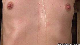 Brunette In Dungeon Scene