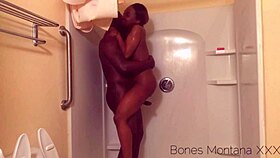 Blu Mere Rips Clothes In Wet Shower, Gets Facial Cumshot