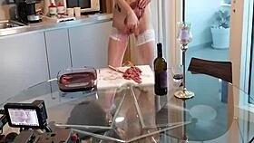 Sarah Perverted House Meat Backstage 1. Watch Her Masturbate In Panties And Thong For A Fetish Cumshot.