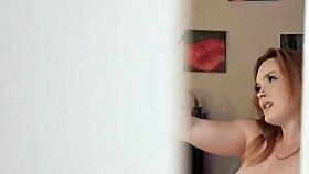 curvy ginger milf summer hart provides a special massage ending