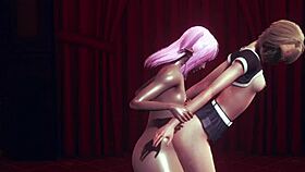 watch this futanari fucking the femboy in hot 3d hentai? so intense!