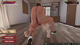 ethan vs olwen naked fighter 3d anal doggystyle bent over assfucking!