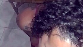 Can This Crossdressing Transsexual Handle Monster Cock Oral?