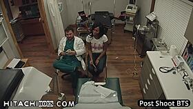 Freshman Tori Sanchez Moans During Hitachi Wand Orgasms By Doctor Tampa