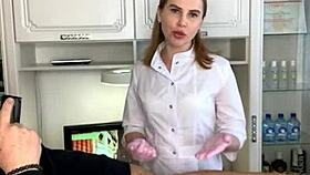 Sugarnadya depilates a strange pierced penis close up