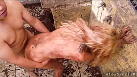 my zombie pet gets bent over for wild doggystyle pounding