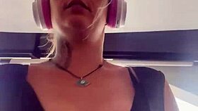 Training at Gym Breasts Jump Out Got Horny?