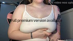 preview tight white singlet big boobs