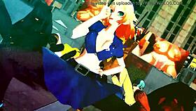 in this anime hentai, the dancing doesn't stop