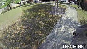 Scarlett Sawyer Gets Her Mouth Filled With Cum. Rough Doggy Fucking With Sucking.