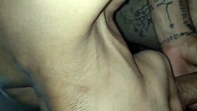 the couple enjoys a delightful oral session