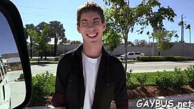 Detailed View Of Gay Booty In Porn Scene