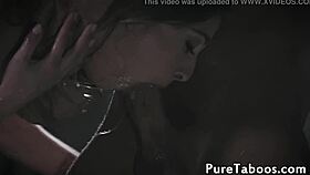 Bullied young babes forced into taboo threeway with older relatives