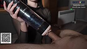 Bright Evening Orgasm Using Bestvibe Stormcup