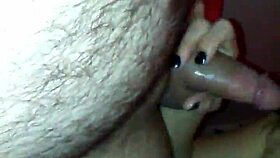 Dayzee gives a deepthroat blowjob to harden my cock