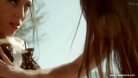 calista and sherry first time lesbians arousing moment