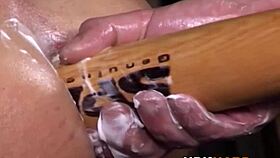 watch this gay stud get fisted in extreme bondage