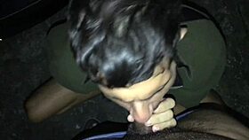 Straight neighbor comes to garage for dick choking bareback big black cock monster.