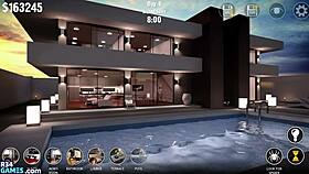 Steamy movie with rich step family and step sis