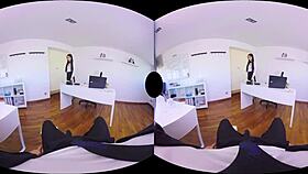 I, the secratary at Virtualrealporn.com, am gettin fucked by my boss. Oh god, it's so big!