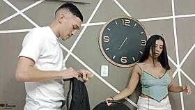 paying delivery guy with hard fuck leading to squirt