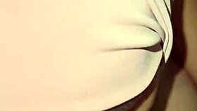 Friend's pussy revealed in outdoor car webcam recording.