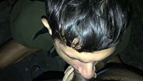 Straight neighbor comes to garage for dick choking bareback big black cock monster.