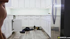 The clog is not in the sink but in nikki benzs pussy so better work on that