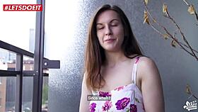 First time PORN AUDITION with SEXY SQUIRTING Canadian teen 18+ gets wild