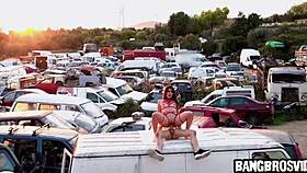 She Rides His Big Hard Dick with Wild Teen Energy?