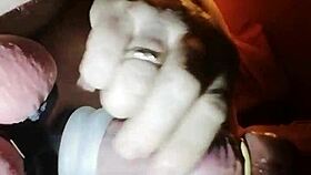 Evening gym session featuring various exercises