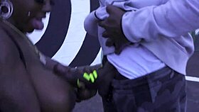 hey, mystique shows her big tits in public las vegas