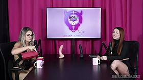 Safada Gets Naked, Pussy Licked Wet After Fetish Talk.