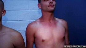army guys train new recruits in gay physical movie, lol 😏