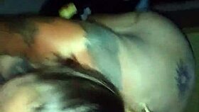 Is this wife sucking a monster cock or just a big one?