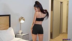 femout xxx explores the release of pressure in solo session