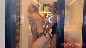 ¡Desastre legado, por qué ladyboy de verga grande anhela follar culo blanco ep1 p2 😈!