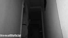 Ghost caught on camera during halloween party roleplay