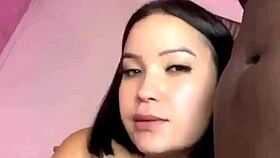 Lina Nakamura Takes Big Black Cock Creampie!