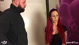 i’m broke so i’m banging strangers for cash as a german redhead teen. it’s wild doggystyle every time!