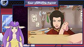 Royal Handjob in Avatar Trainer