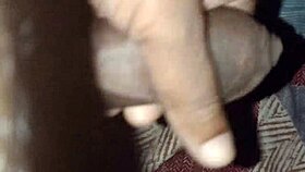 guy enjoys homemade handjob from amateur partner