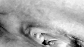 busty milf caresses herself in close up 😍