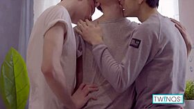 Logan And Nico Share Intense Gay Passion In Threesome